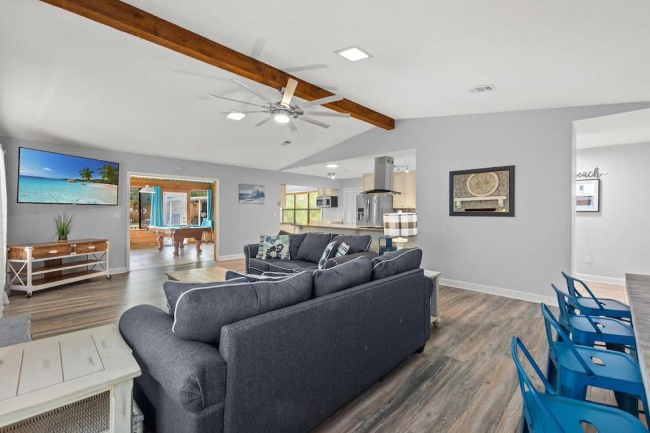 The Flip Flop Stop - Private Heated Pool, Pool House, Backyard Oasis And Game Room 巴拿马城 外观 照片