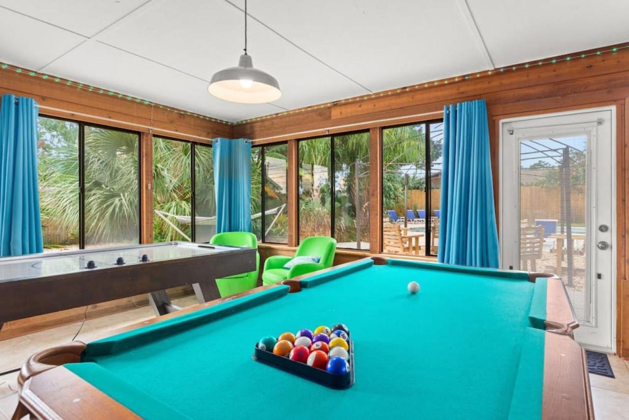 The Flip Flop Stop - Private Heated Pool, Pool House, Backyard Oasis And Game Room 巴拿马城 外观 照片