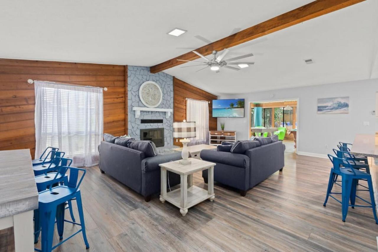 The Flip Flop Stop - Private Heated Pool, Pool House, Backyard Oasis And Game Room 巴拿马城 外观 照片