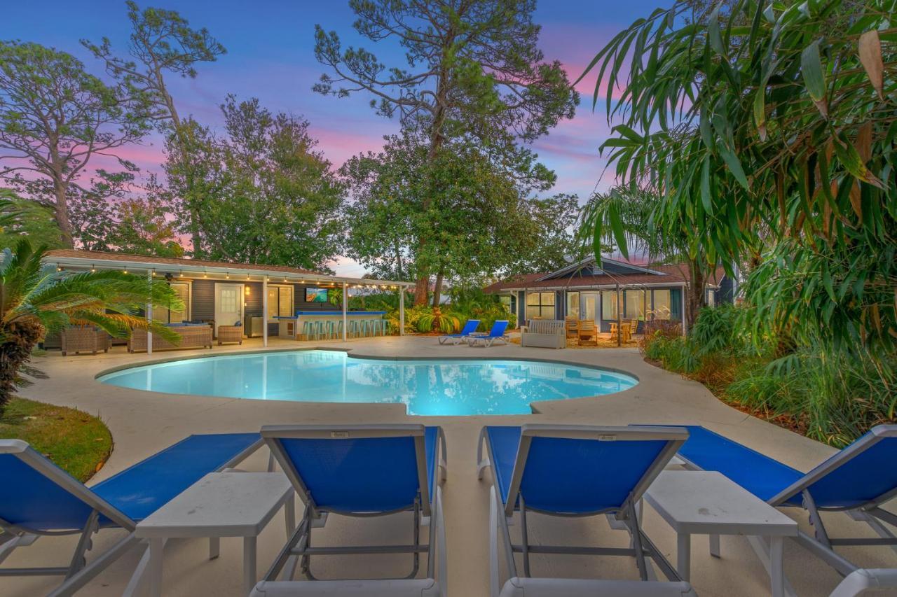 The Flip Flop Stop - Private Heated Pool, Pool House, Backyard Oasis And Game Room 巴拿马城 外观 照片